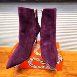 JIMMY CHOO Purple boots 37  6.5 US